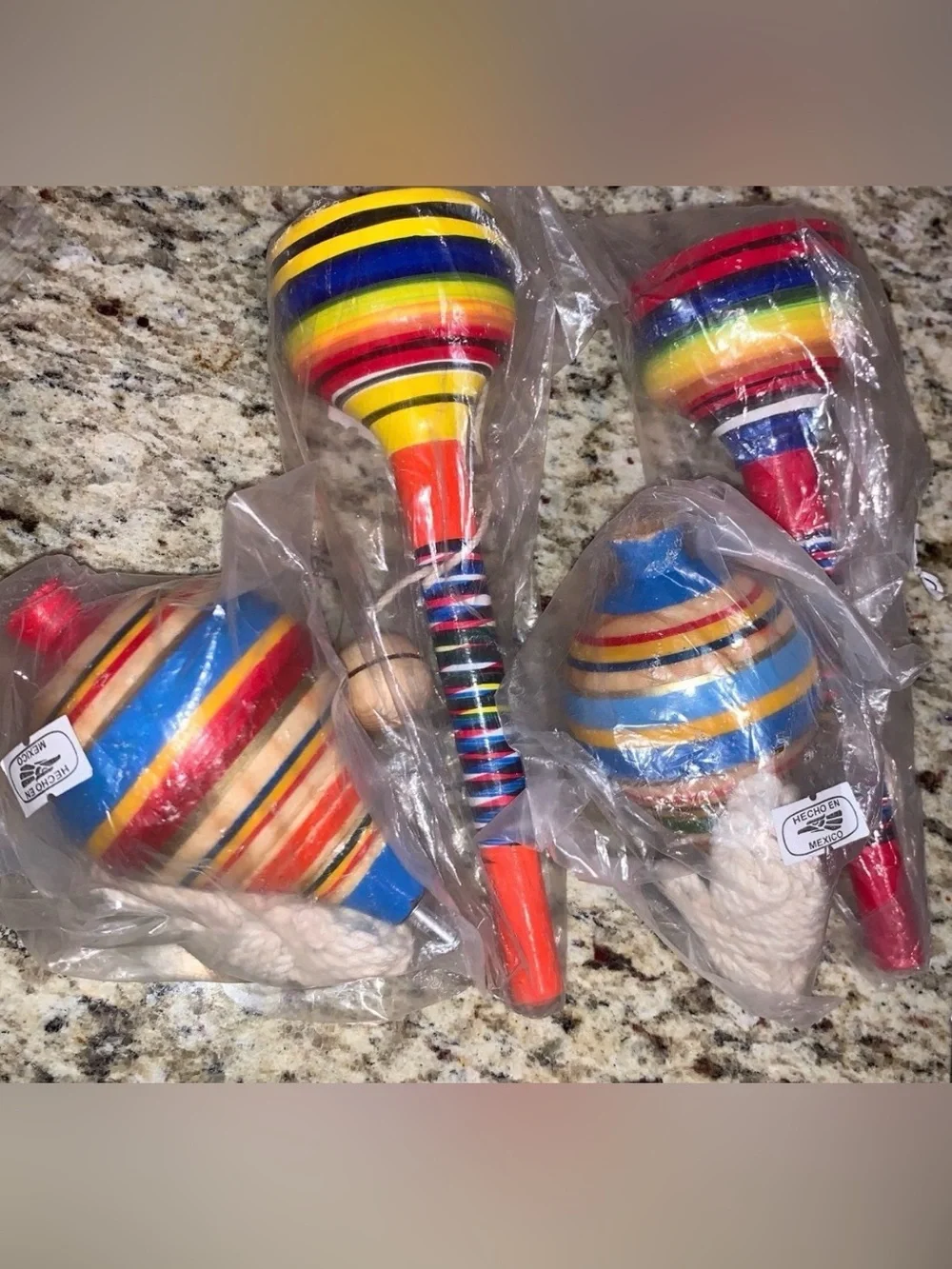 Mexican Traditional Wood Carved Toys